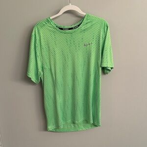 Nike Men's Vibrant Green Short Sleeve Tee